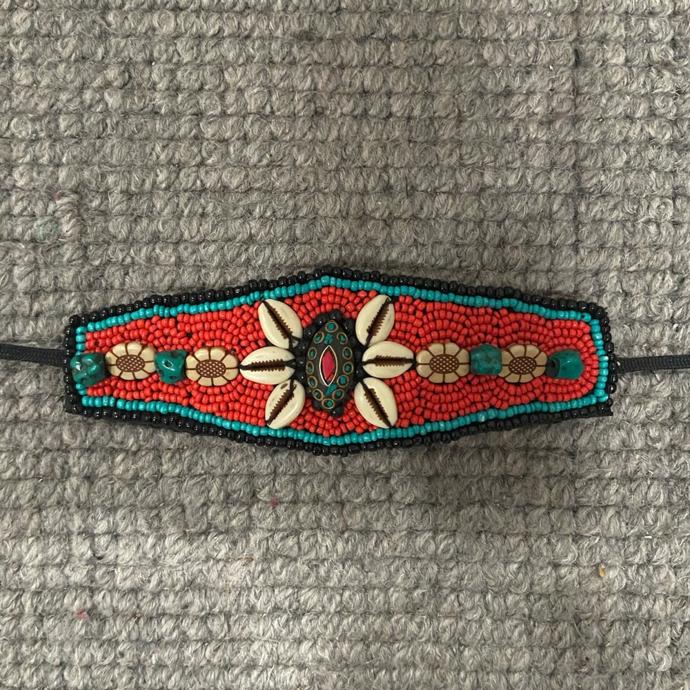 African Beaded Choker